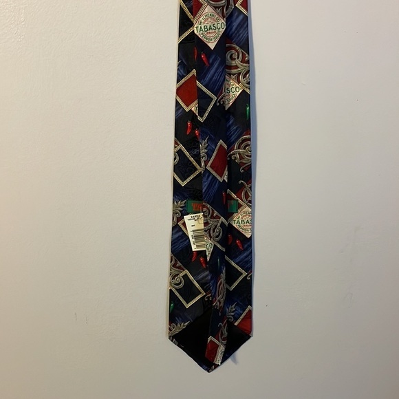 Tabasco Silk Tie Made in USA New With Tags - Picture 11 of 16